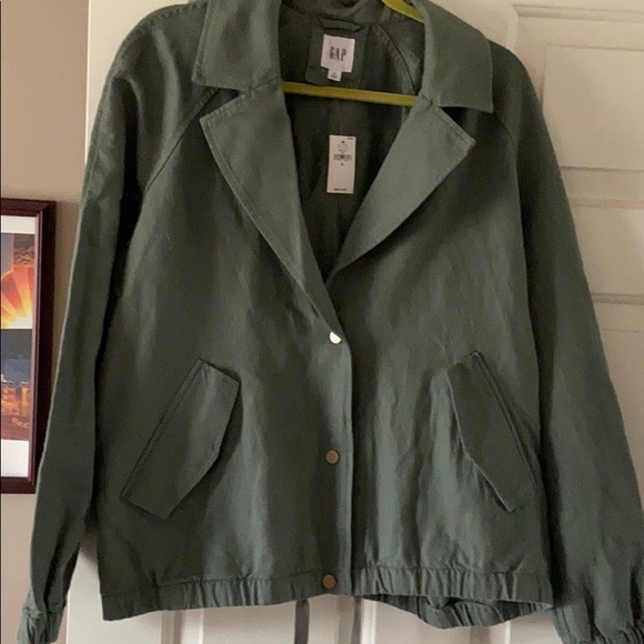 GAP Jackets & Blazers - NWT GAP Linen Jacket